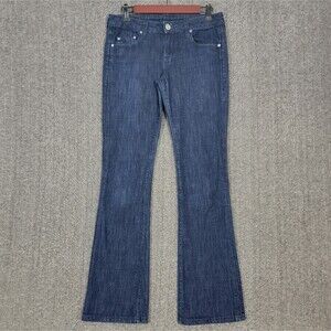 William Rast Jeans Womens 30x31* Blue Dark Wash Bootcut Tatum Stretch Denim